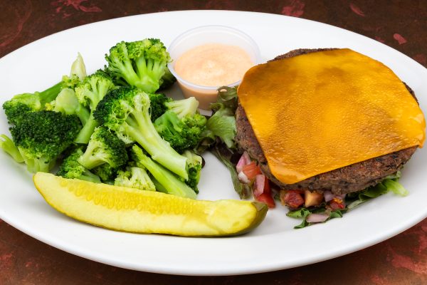 Fit Veggie Cheeseburger
