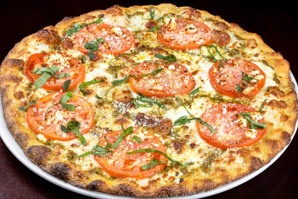 Pesto & Goat Caprese